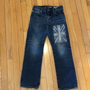 Gap British Flag jeans